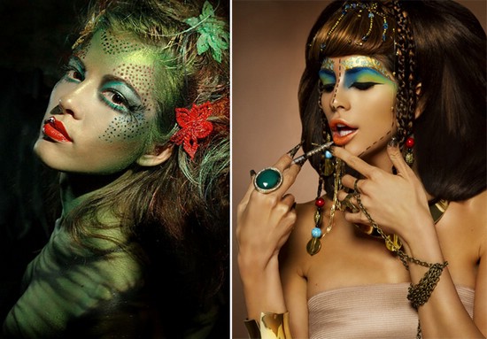 Макияж на Хэллоуин Макияж на Хэллоуин