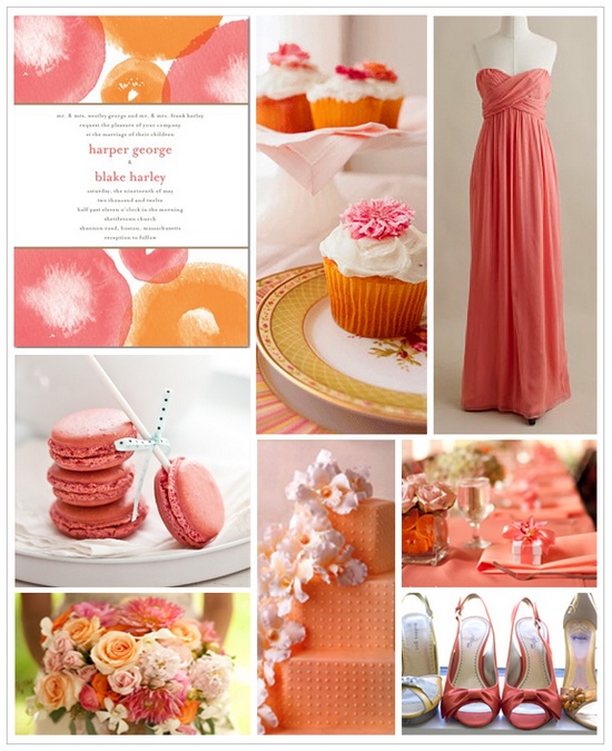 Свадьба в коралловом цвете Свадьба в коралловом цвете