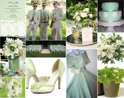 Свадьба в ментоловом цвете Свадьба в ментоловом цвете