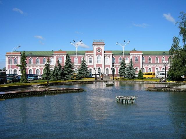 Железнодорожный вокзал в Тамбове Железнодорожный вокзал в Тамбове