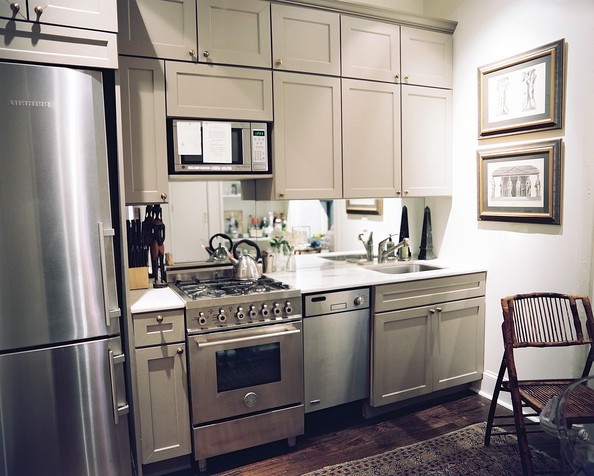 Дизайн интерьера маленькой кухни