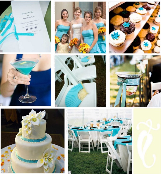 Свадьба в голубом цвете Свадьба в голубом цвете