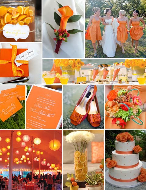 Свадьба в оранжевом цвете Свадьба в оранжевом цвете
