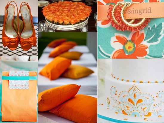 Свадьба в оранжевом цвете Свадьба в оранжевом цвете