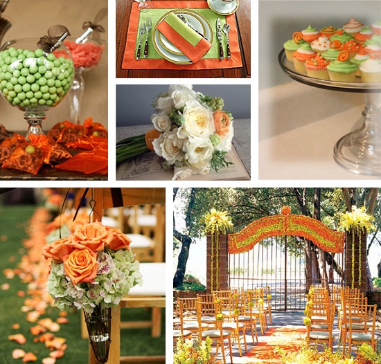 Свадьба в оранжевом цвете Свадьба в оранжевом цвете