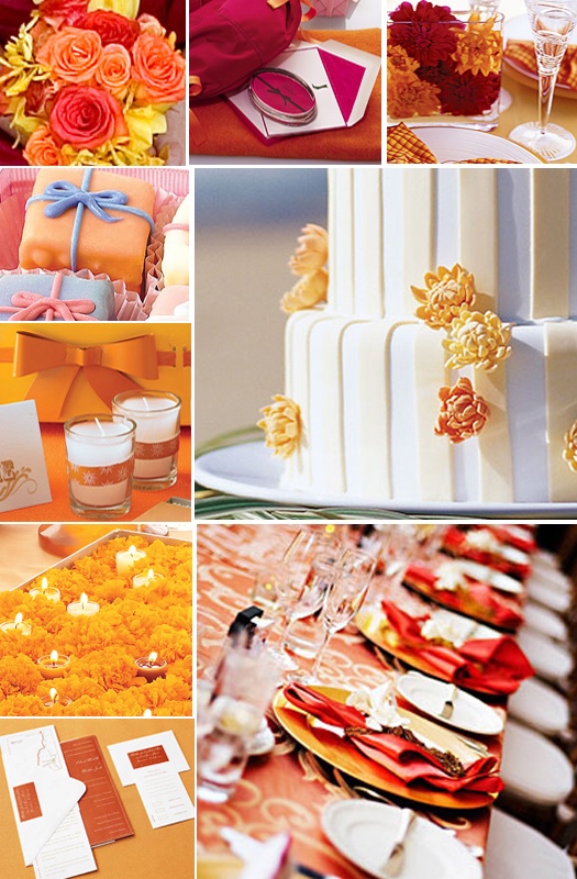 Свадьба в оранжевом цвете Свадьба в оранжевом цвете