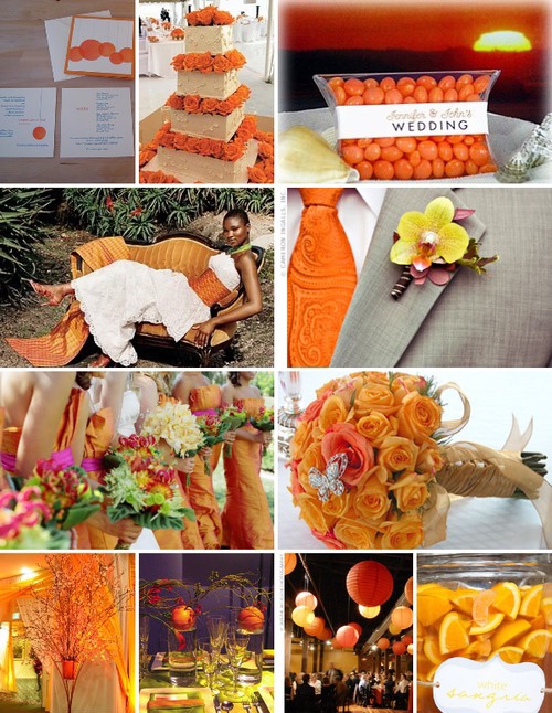 Свадьба в оранжевом цвете Свадьба в оранжевом цвете