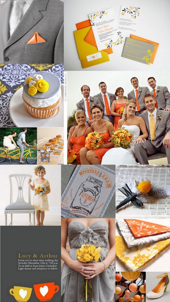 Свадьба в оранжевом цвете Свадьба в оранжевом цвете