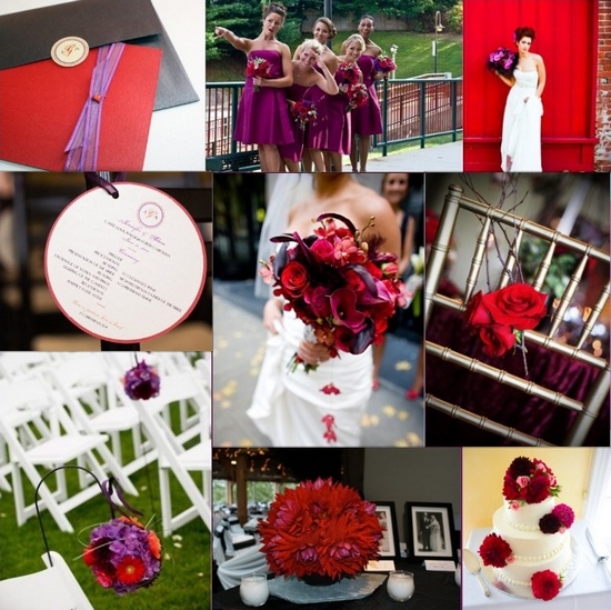 Свадьба в красном цвете Свадьба в красном цвете