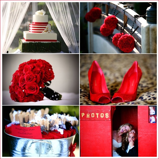 Свадьба в красном цвете Свадьба в красном цвете