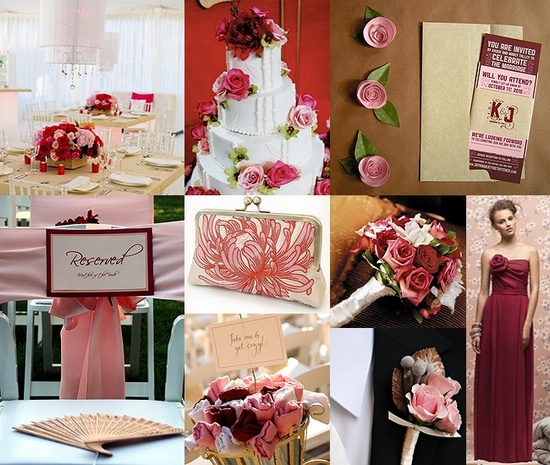 Свадьба в красном цвете Свадьба в красном цвете