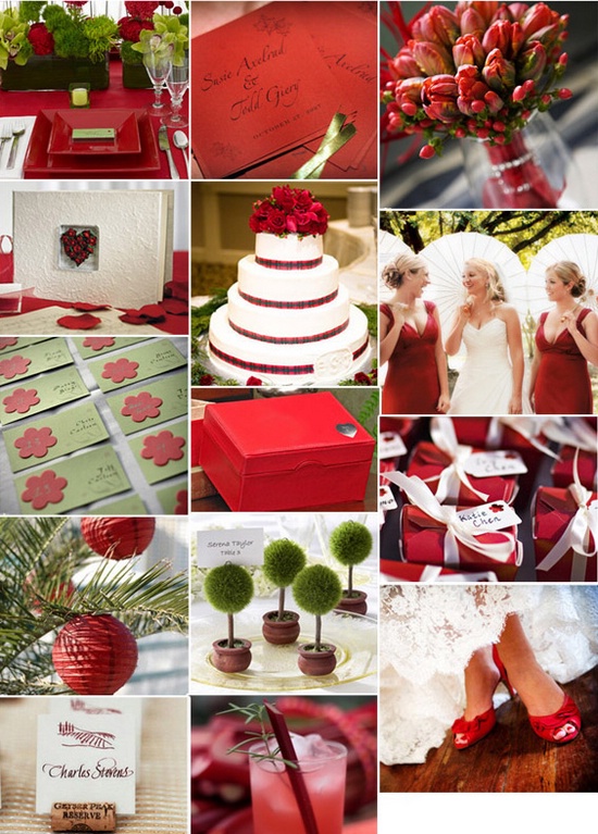 Свадьба в красном цвете Свадьба в красном цвете