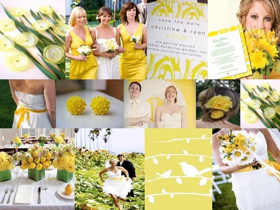 Свадьба в желтом цвете Свадьба в желтом цвете