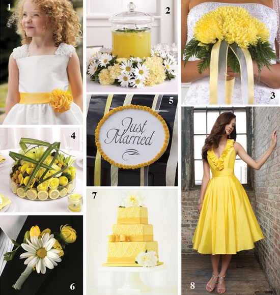 Свадьба в желтом цвете Свадьба в желтом цвете