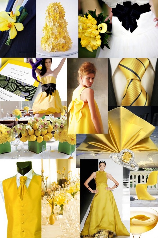 Свадьба в желтом цвете Свадьба в желтом цвете