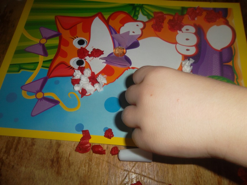 Картина в технике рамплинг Картина в технике рамплинг