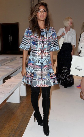 Как носить сапоги выше колена Как носить сапоги выше колена