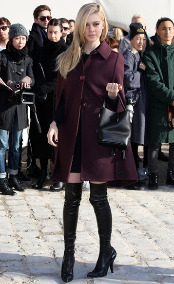 Как носить сапоги выше колена Как носить сапоги выше колена