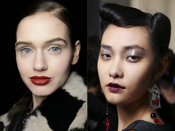 В моде готический макияж