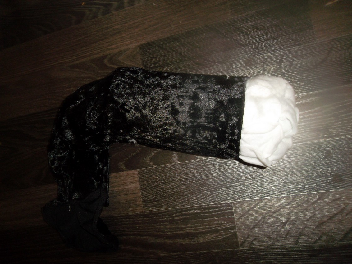 Осел на палке из подручного материала Осел на палке из подручного материала