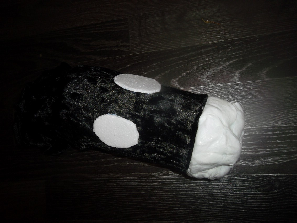 Осел на палке из подручного материала Осел на палке из подручного материала