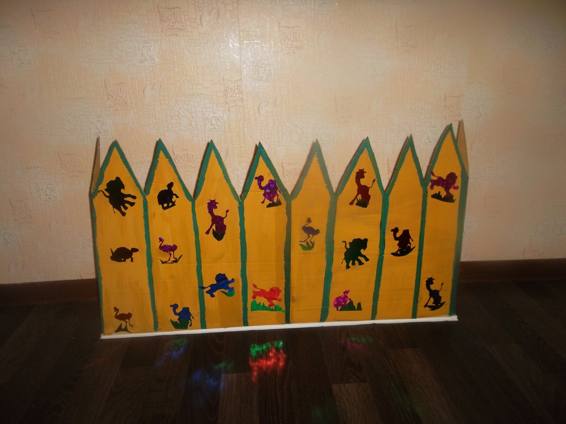 Забор-палисадник для декораций Забор-палисадник для декораций