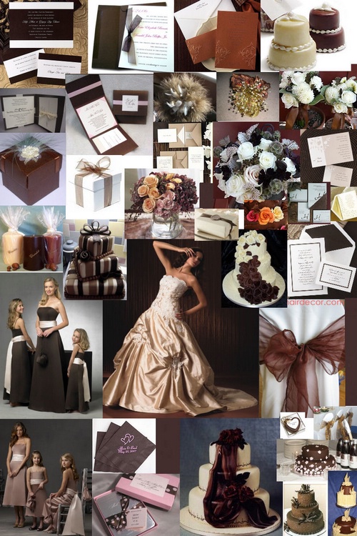 Свадьба в шоколадном цвете Свадьба в шоколадном цвете