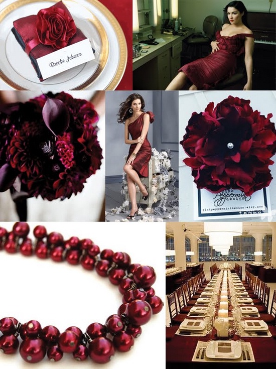 Свадьба в бордовом цвете Свадьба в бордовом цвете