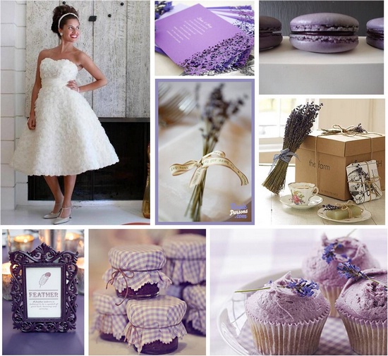 Свадьба в лавандовом цвете Свадьба в лавандовом цвете