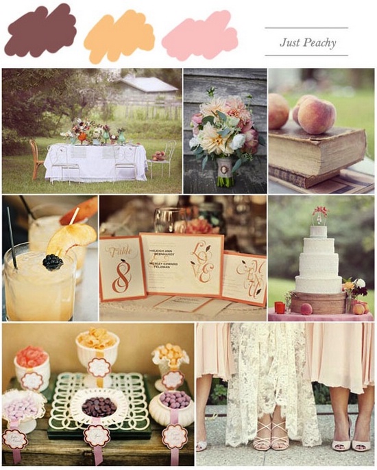 Свадьба персикового цвета Свадьба персикового цвета