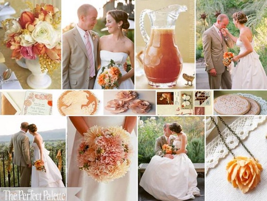Свадьба персикового цвета Свадьба персикового цвета