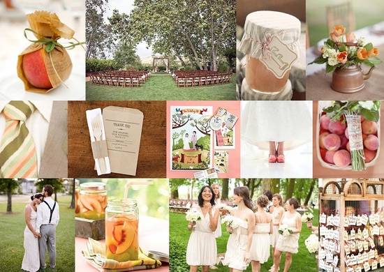 Свадьба персикового цвета Свадьба персикового цвета