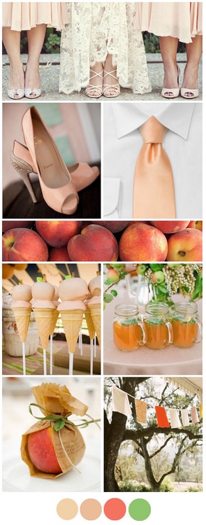 Свадьба персикового цвета Свадьба персикового цвета