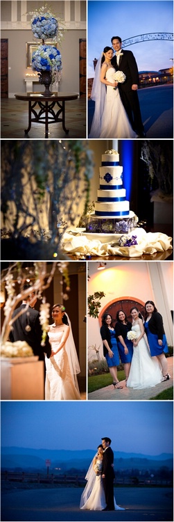 Свадьба в синем цвете Свадьба в синем цвете