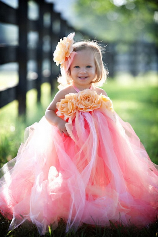 Платья с пачкой для девочек Платья с пачкой для девочек