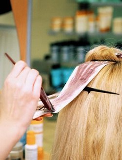 Окрашивание волос