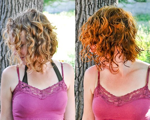 Результаты окрашивания хной, до и после Результаты окрашивания хной, до и после