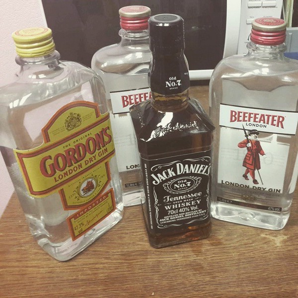 Алкоголь из Дьюти фри