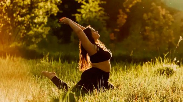 Женщина с избыточным весом