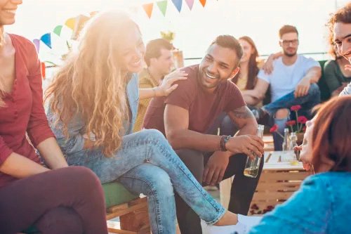 Разговорчивая девушка