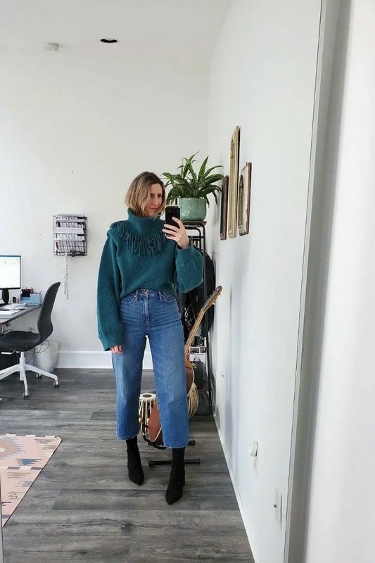 Как носить ботильоны