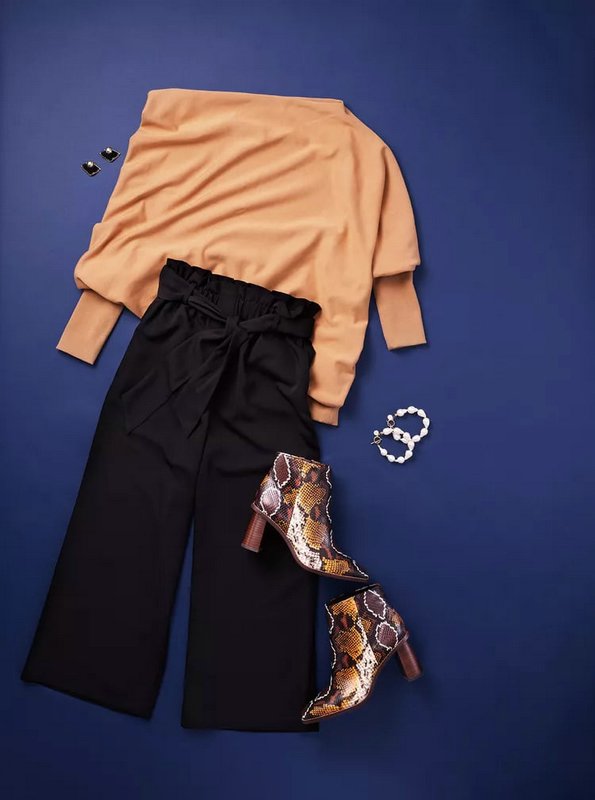 Как носить ботильоны