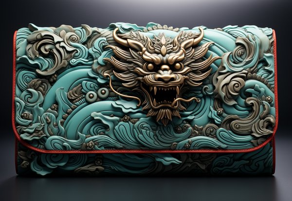 Кошелек изумрудно-зеленого цвета