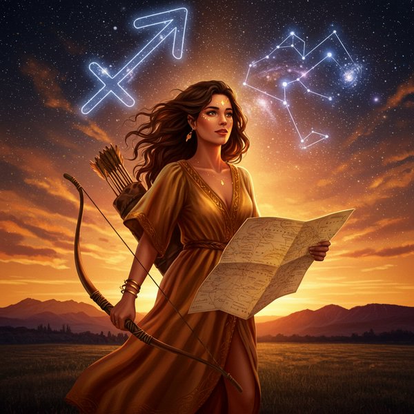 женщина Стрелец