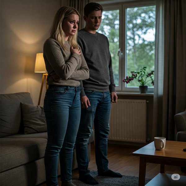 девушка перекладывает вину за свои поступки